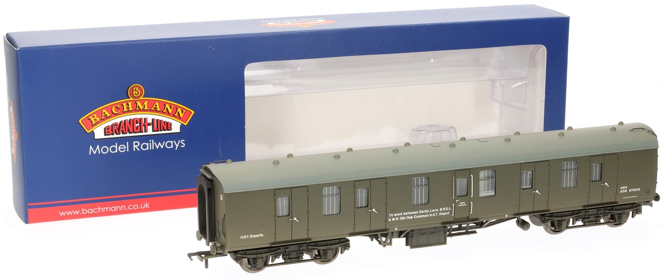BR MK1 BG Full Brake Departmental Olive Green Weathered BR MK1 BG Full Brake Departmental Olive Green Weathered