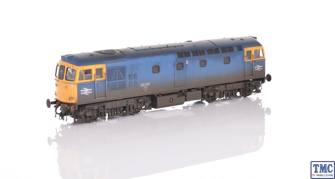 Class 33 211 BR Blue FYE Faded/Weathered Class 33 211 BR Blue FYE Faded/Weathered
