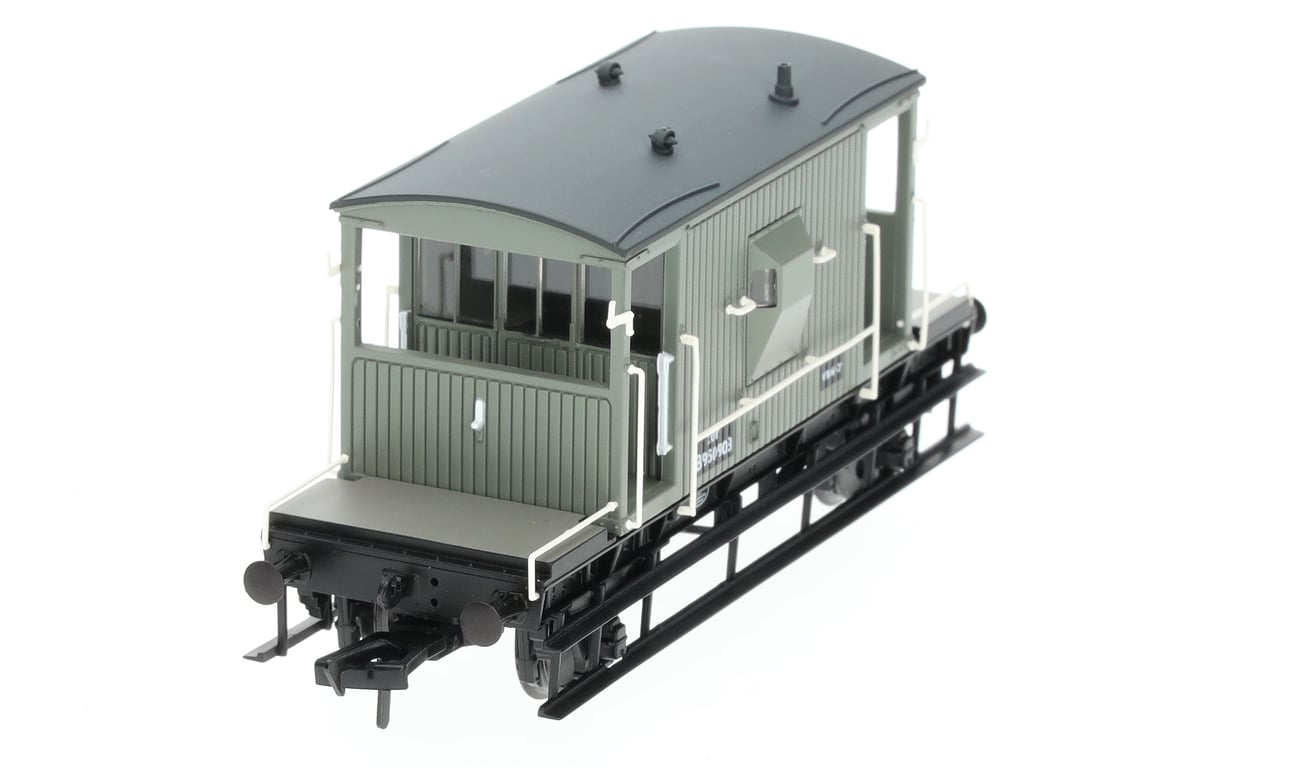 BR 20T Brake Van BR Grey (Early) BR 20T Brake Van BR Grey (Early)