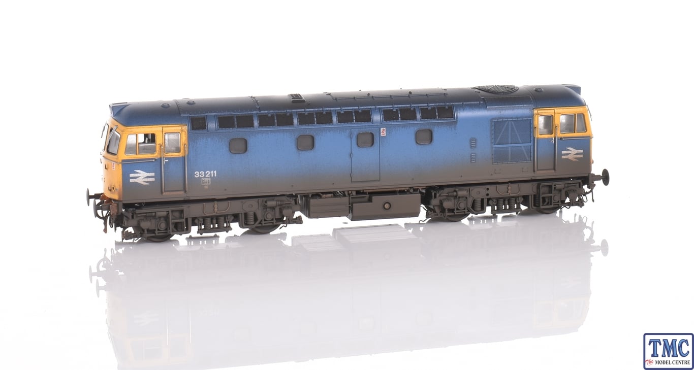 Class 33 211 BR Blue FYE Faded/Weathered Class 33 211 BR Blue FYE Faded/Weathered