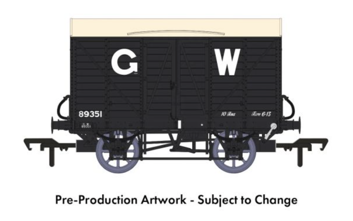 GWR Diagram Y4 – Banana Van GWR No.93563 GWR Diagram Y4 – Banana Van GWR No.93563
