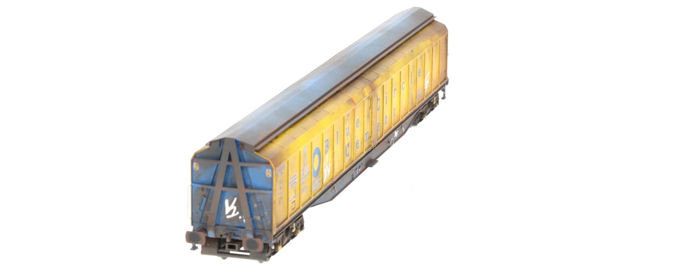 Cargowaggon 279-7-611-1 Blue Circle Cement Cargowaggon 279-7-611-1 Blue Circle Cement