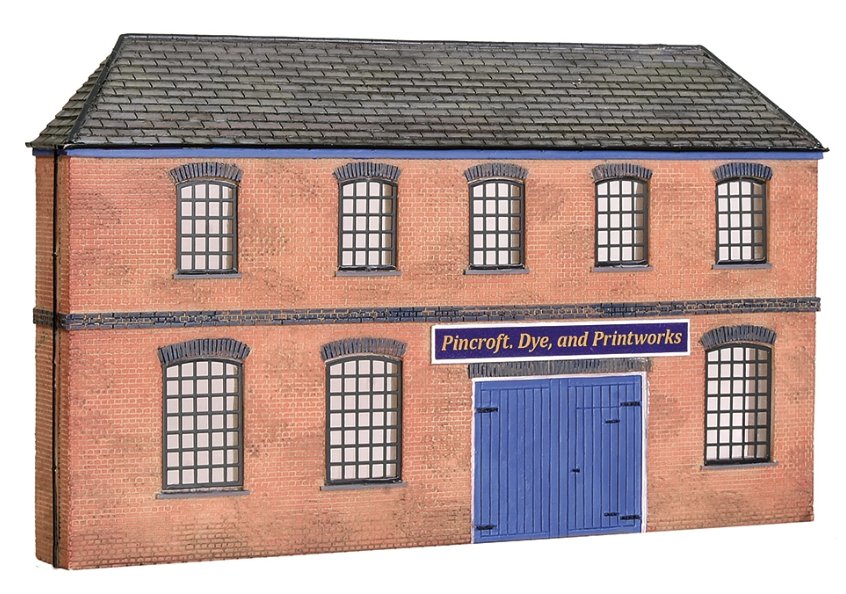 Low Relief Victorian Factory Front Low Relief Victorian Factory Front