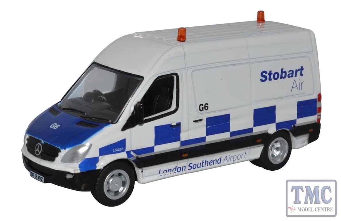 76MSV001 Oxford Diecast 1 76 Scale Mercedes Sprinter Van Stobart Air