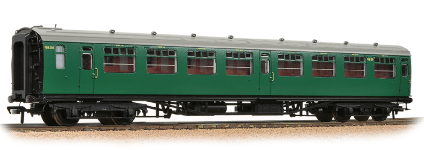 SR Bulleid Third Corridor 10'' Vents BR Green SR Bulleid Third Corridor 10'' Vents BR Green