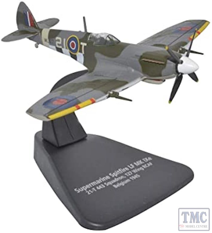 AC098 Oxford Diecast 1 72 Scale Spitfire IXE 443 Sqn. RCAF Spitfire