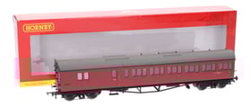 BR, Collett 57' Bow Ended D98 Six Compartment Brake Third (Left Hand), W4949W - Era 4 BR, Collett 57' Bow Ended D98 Six Compartment Brake Third (Left Hand), W4949W - Era 4