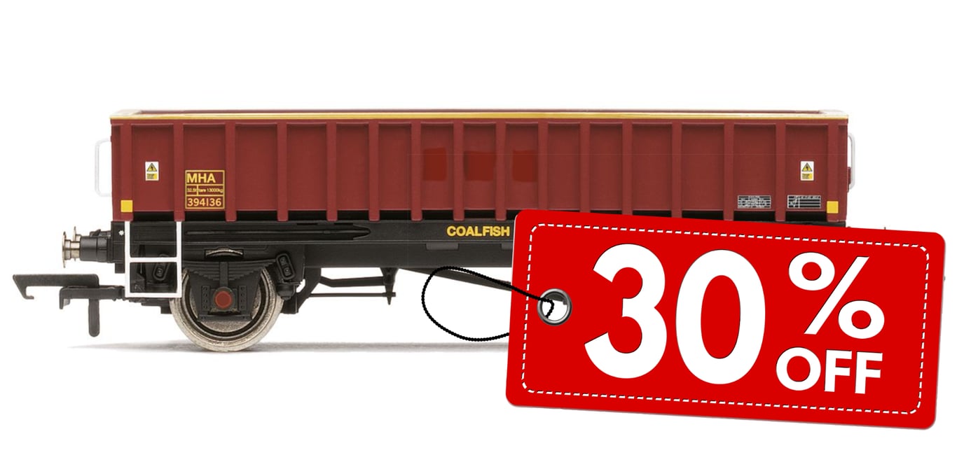 MHA 'Coalfish' Ballast Wagon, EWS - Era 8 MHA 'Coalfish' Ballast Wagon, EWS - Era 8