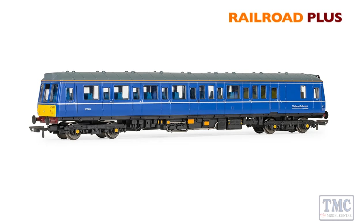R30193 Hornby OO Gauge Railroad Plus Chiltern Railways Class 121 Bubble Car Bo Bo 121020 Era 9