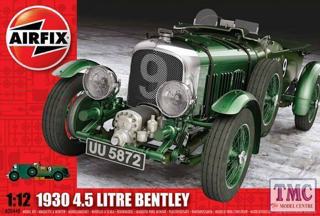 A20440V Airfix 1:12 Scale 1930 4.5 litre Bentley A20440V Airfix 1:12 Scale 1930 4.5 litre Bentley