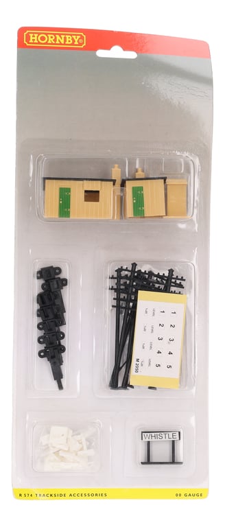 R574 Hornby OO 1 76 Scale Trackside Accessories Pack Mint Boxed Pre owned