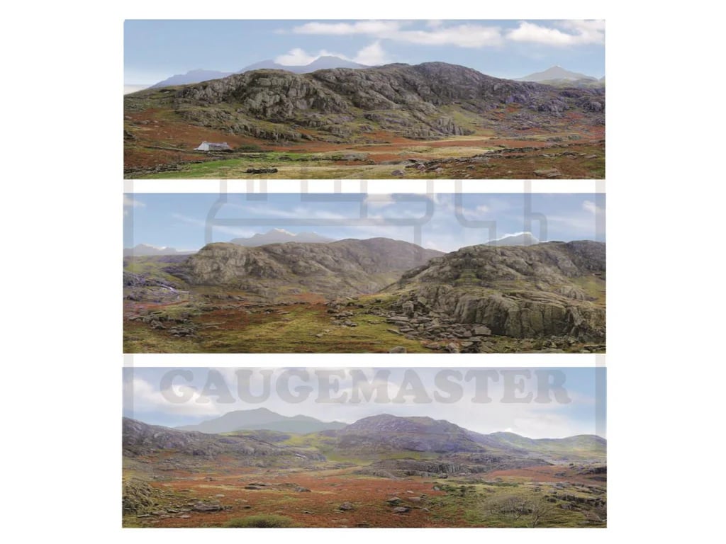 The Mountains Small Photo Backscene (1372x152mm) The Mountains Small Photo Backscene (1372x152mm)