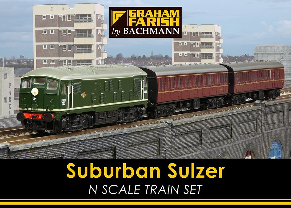 Suburban Sulzer Train Set Suburban Sulzer Train Set