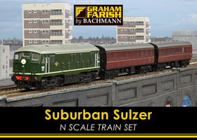 Suburban Sulzer Train Set Suburban Sulzer Train Set
