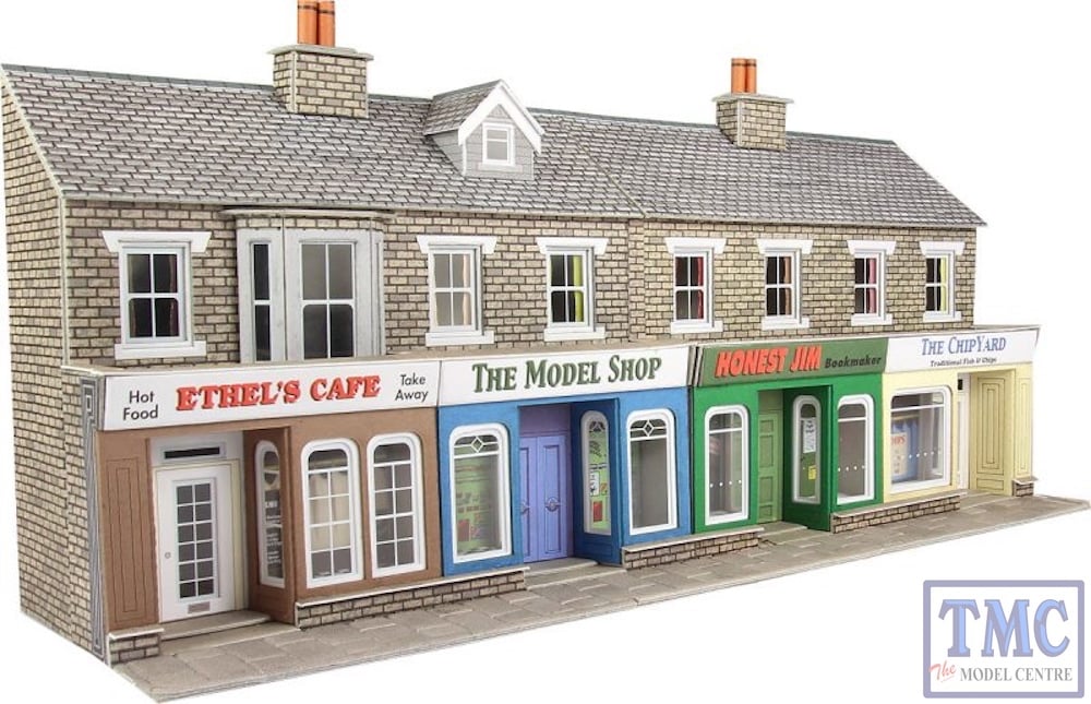 Low Relief Shop Fronts - Stone Low Relief Shop Fronts - Stone
