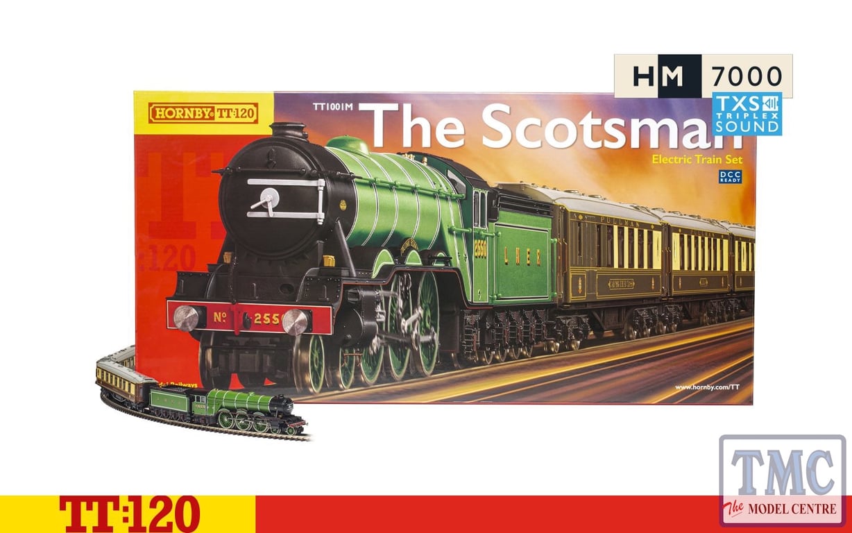 The Scotsman Train Set - Digital (Sound Fitted) The Scotsman Train Set - Digital (Sound Fitted)