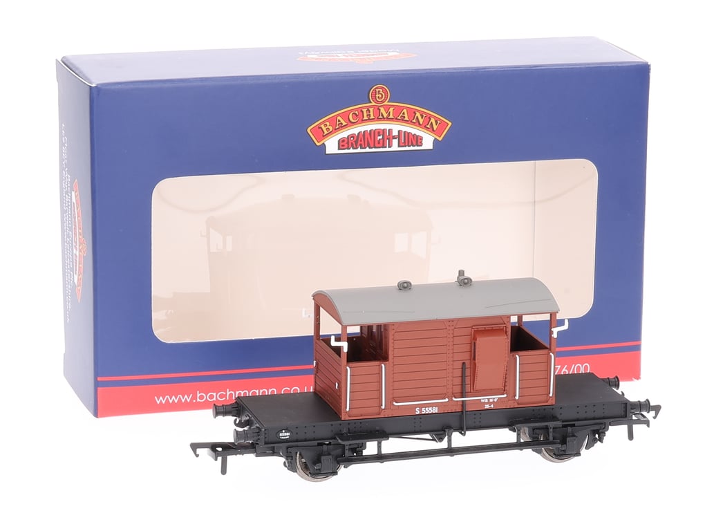 SR 25 Ton Pill Box Brake Van BR Bauxite SR 25 Ton Pill Box Brake Van BR Bauxite