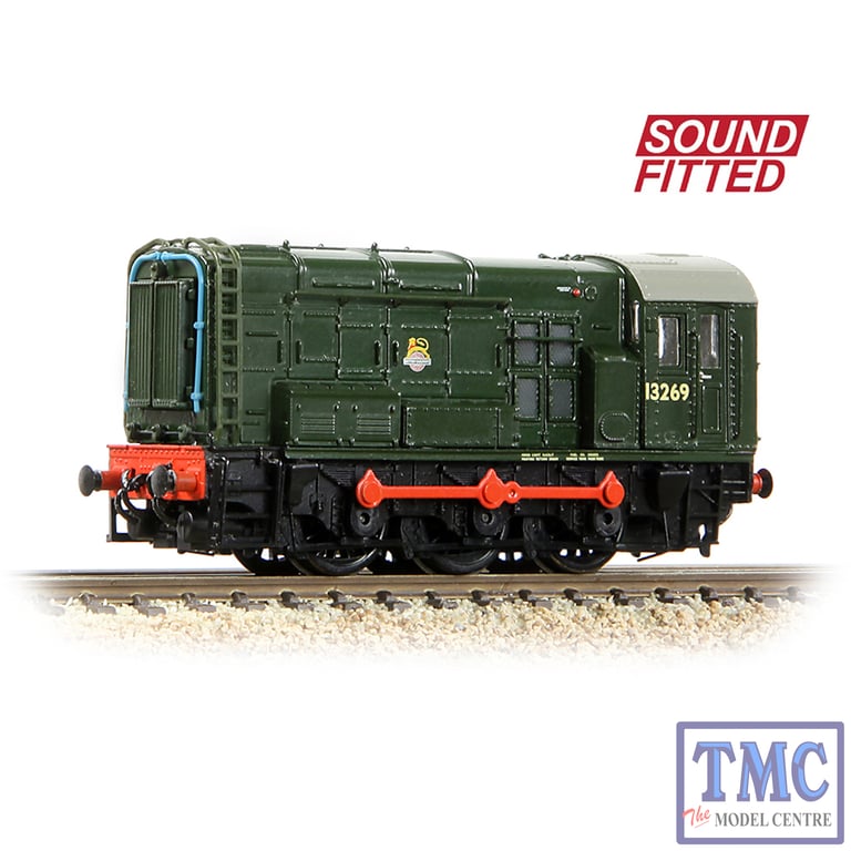 Class 08 13269 BR Green (Early Emblem) Sound Fitted Class 08 13269 BR Green (Early Emblem) Sound Fitted