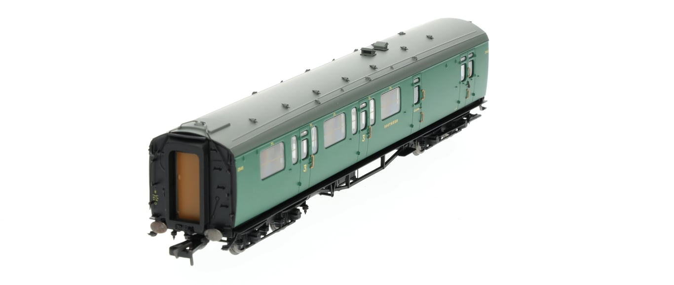 SR, Bulleid 59' Corridor Brake Third, 2845 - Era 3 SR, Bulleid 59' Corridor Brake Third, 2845 - Era 3