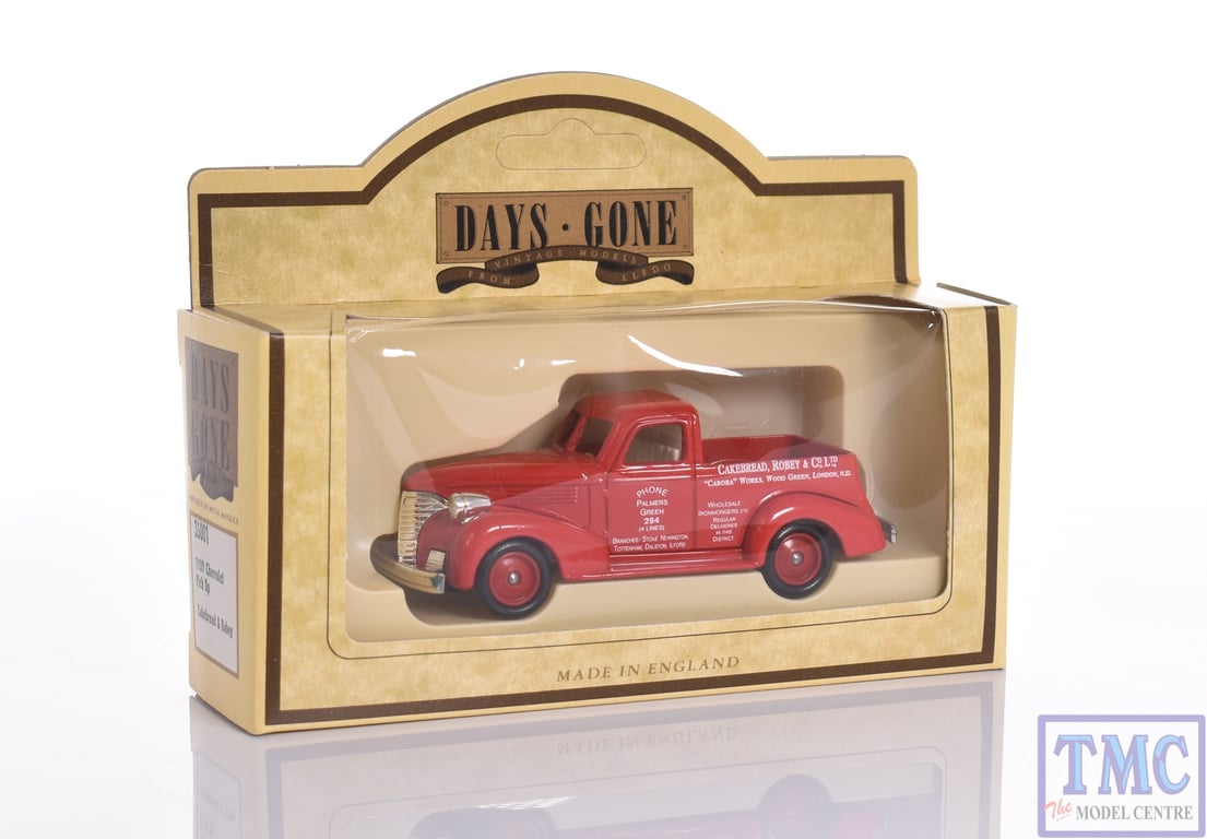 36001 Lledo Days Gone 1 60 Scale 1939 Chevrolet Pick Up Cakebread Robey Pre Owned