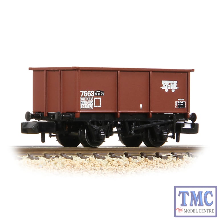 BR 27T Steel Tippler Wagon BR Bauxite (TOPS) BR 27T Steel Tippler Wagon BR Bauxite (TOPS)