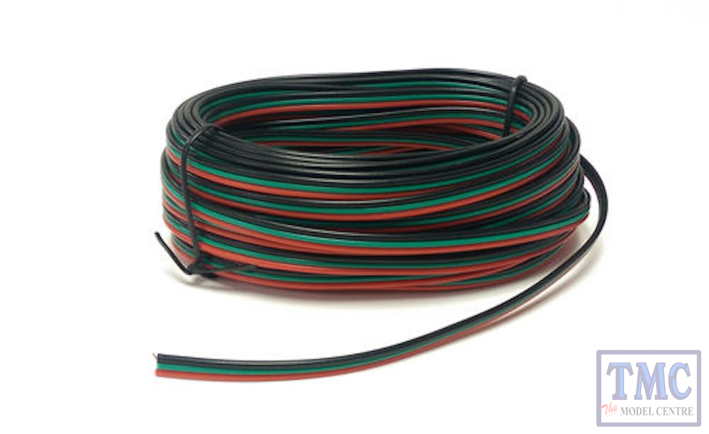 Point Motor Wire Red/Green/Black Tripled (14 x 0.15) 10m Point Motor Wire Red/Green/Black Tripled (14 x 0.15) 10m