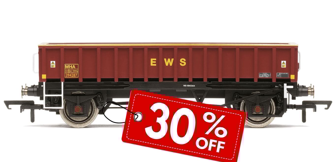 MHA 'Coalfish' Ballast Wagon, EWS - Era 8 MHA 'Coalfish' Ballast Wagon, EWS - Era 8
