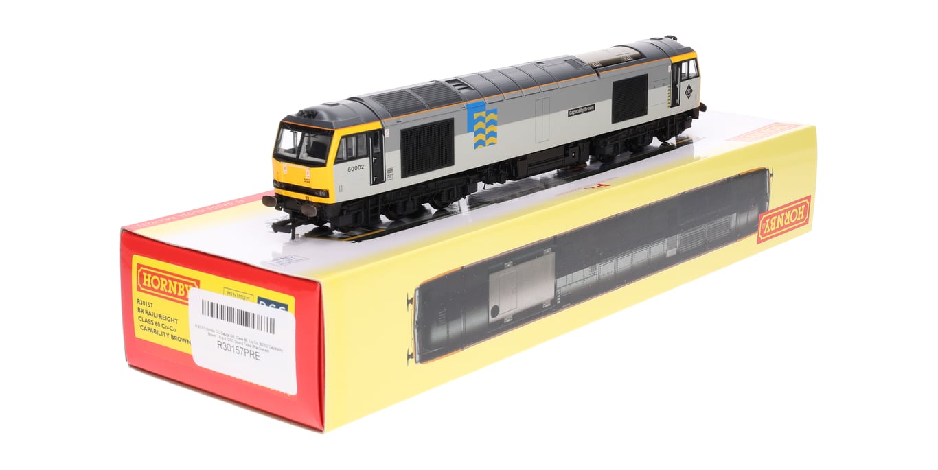 BR, Class 60, Co-Co, 60002 'Capability Brown' - Era 8 BR, Class 60, Co-Co, 60002 'Capability Brown' - Era 8