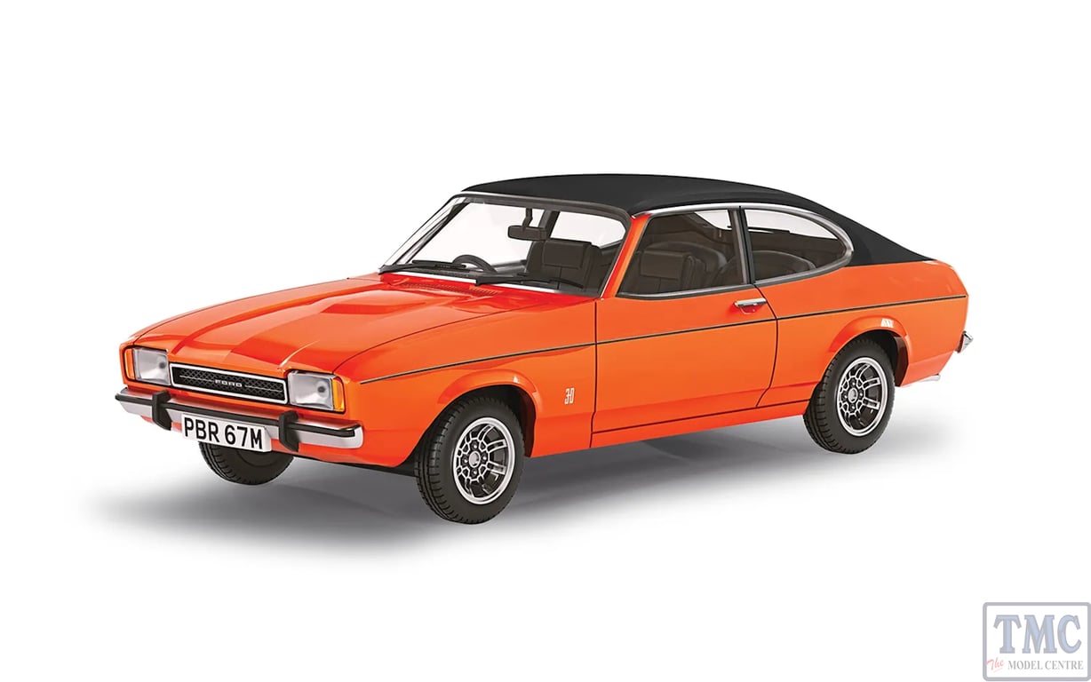 Ford Capri Mk2 3-litre Ghia Automatic, Sebring Red Ford Capri Mk2 3-litre Ghia Automatic, Sebring Red