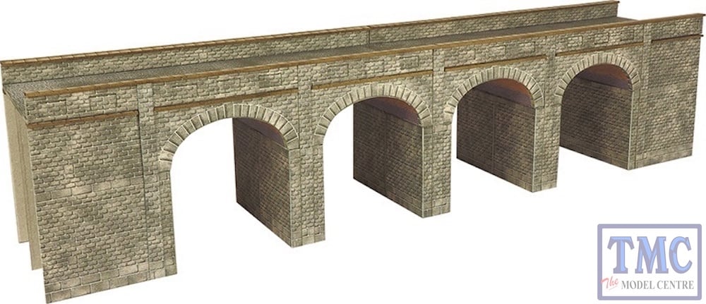 PN141 Metcalfe N Gauge Stone Viaduct Card Kit