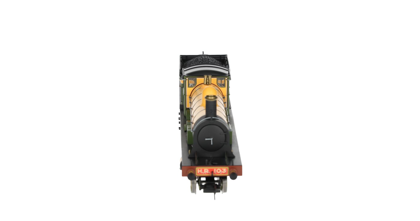 914001 Rapido Trains OO Gauge No. 103 HR yellow (1960s condition) Jones  Goods 4-6-0