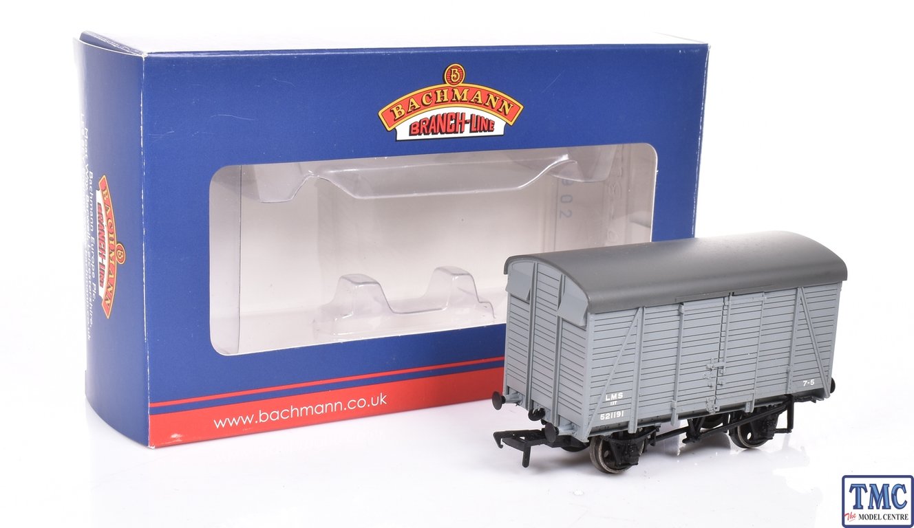 12 Ton Southern 2+2 Planked Ventilated Van LMS Grey 12 Ton Southern 2+2 Planked Ventilated Van LMS Grey
