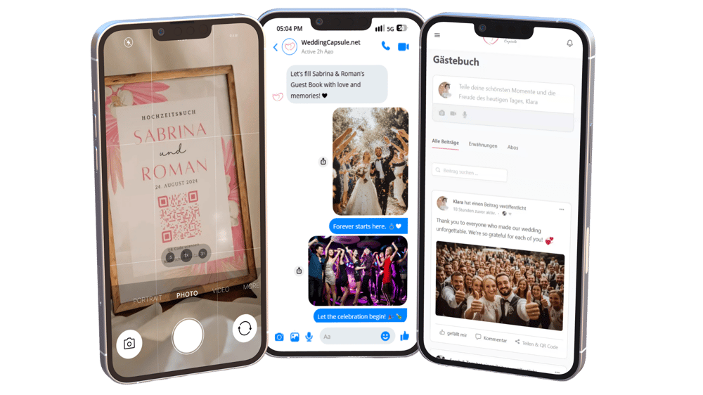 Collect & share wedding photos and videos