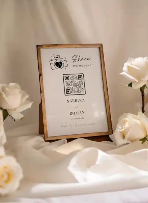 wedding qr code template 3