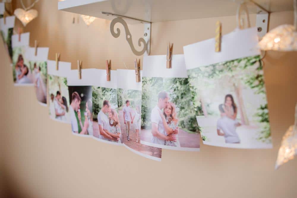 collected wedding photos from guests