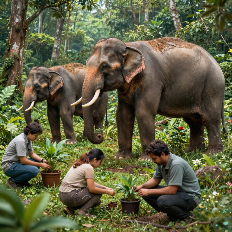 Preservazione Habitat Elefanti: Sforzi Internazionali per Tutelare Ambienti Naturali Vitali