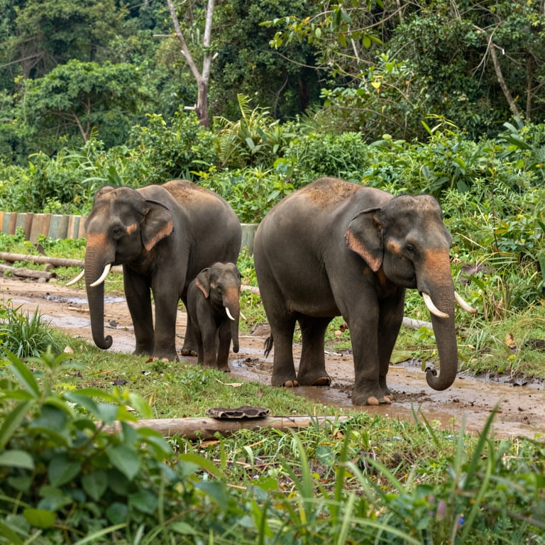 Progetti per Preservare l'Habitat degli Elefanti e Proteggere la Fauna Selvatica