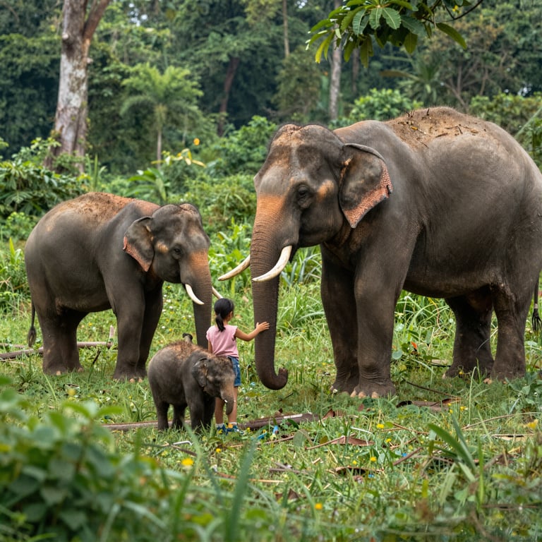 Preservare l'Habitat degli Elefanti: Sforzi Globali per la Protezione della Fauna Selvatica