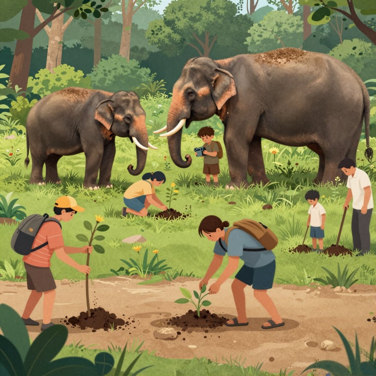 Modi Semplici per Aiutare la Conservazione degli Elefanti Asiatici