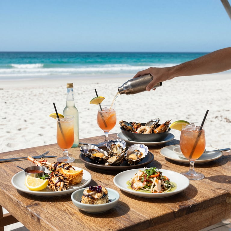 Discover Unmatched Cocktails and Seafood at 12 Rocks, Top Australian Beach Bar Destination
