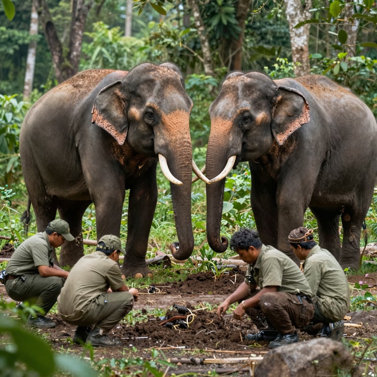 Combattere le Principali Pericoli agli Elefanti e Azioni per la Conservazione