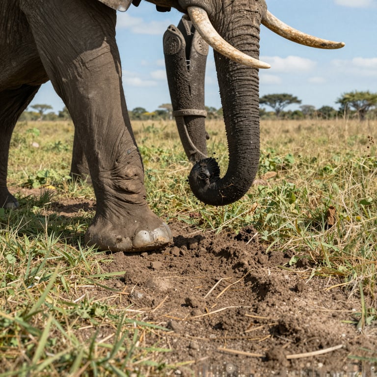 Piedi degli Elefanti Rivela Segreti sulle Impronte dei Sauropodi Estinti
