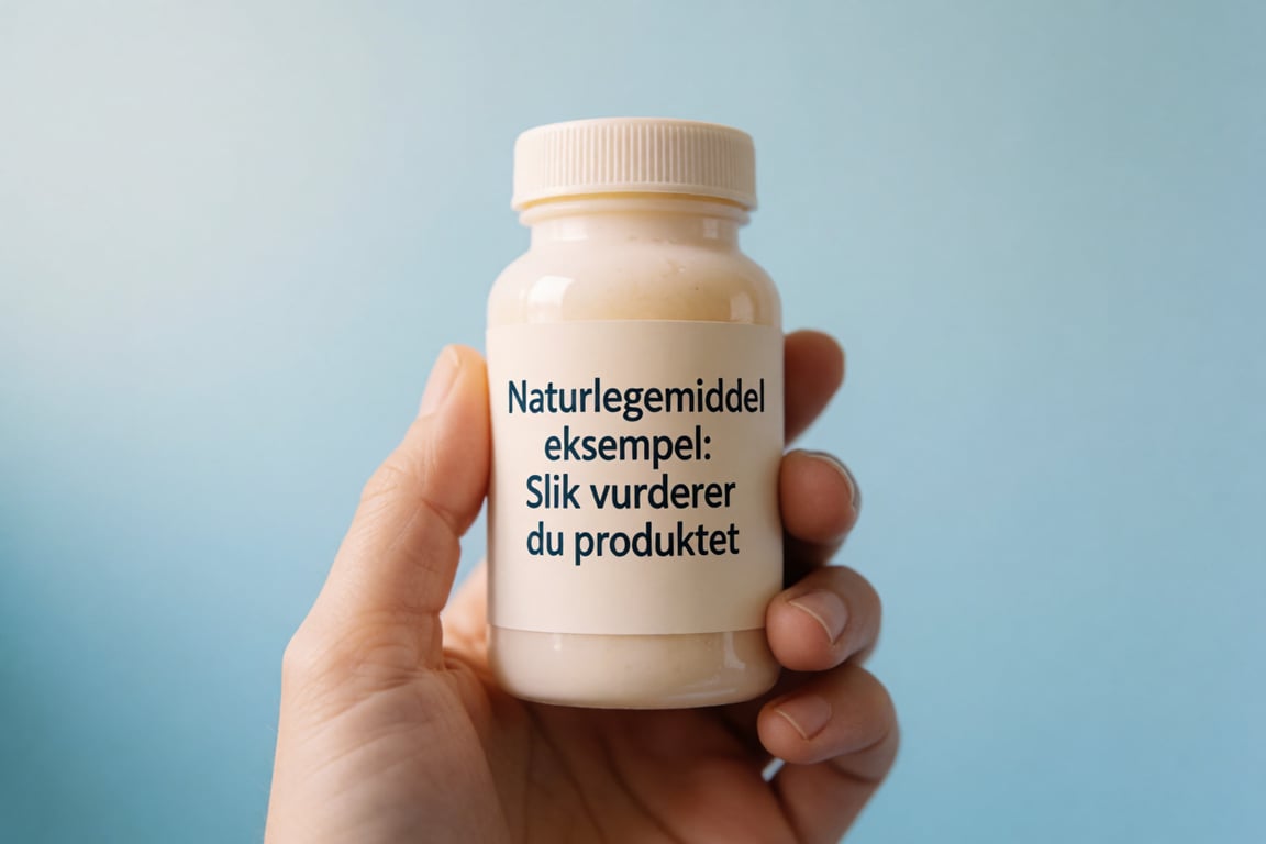 Naturlegemiddel eksempel: Slik vurderer du produktet