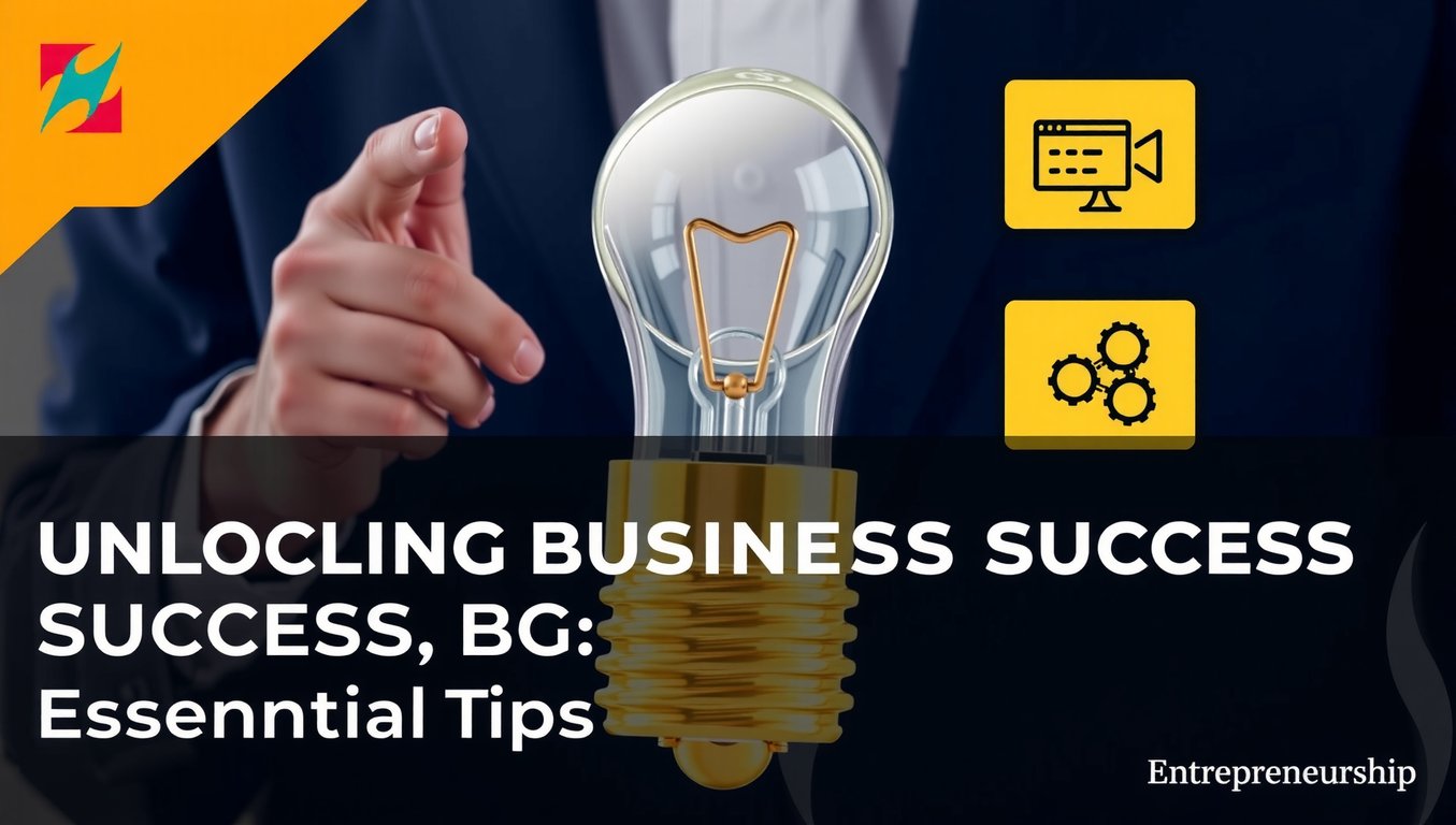 Unlocking Business Success: Essential Tips for Entrepreneurs