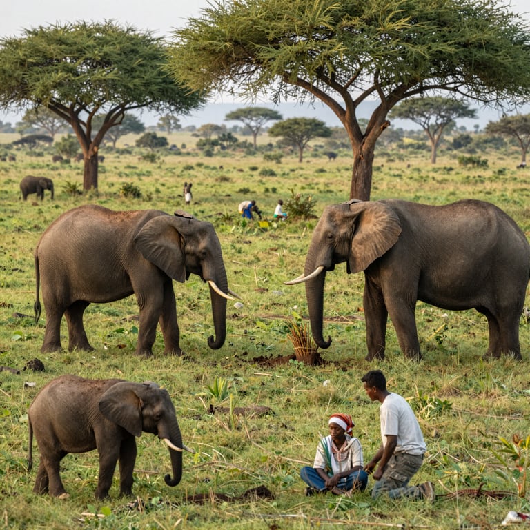 Come Agire per la Conservazione degli Elefanti e il Sostegno alle Comunità Locali