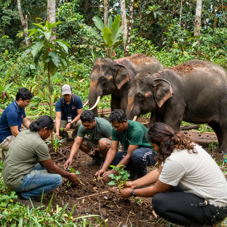 Iniziative Globali per Salvare e Proteggere gli Elefanti in Asia