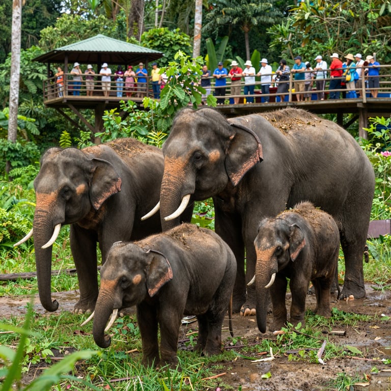 Come il Turismo Sostenibile Aiuta la Conservazione degli Elefanti Asiatici