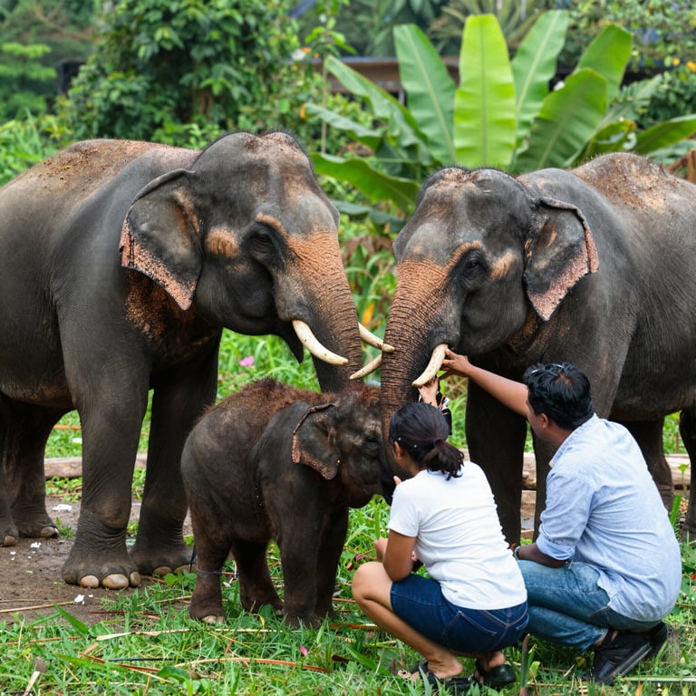 Organizzazione Thailandese Dedica Cura e Aiuto alla Popolazione Elefantina Asiatica