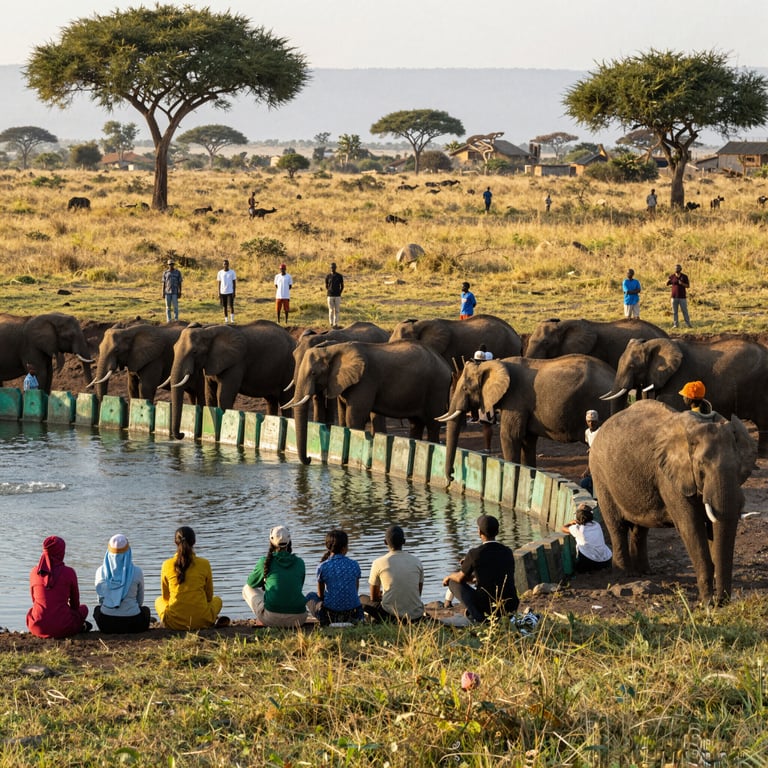 Soluzioni innovative per coesistenza pacifica tra umani ed elefanti sicuri