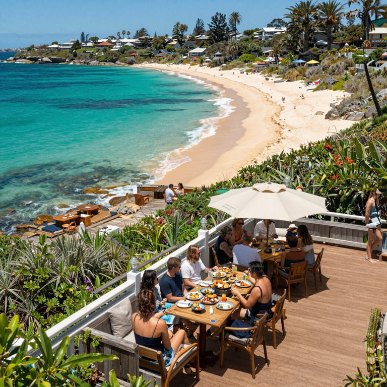 Best Australian Beach Clubs: Coastal Cocktails and Seafood Delights at 12 Rocks